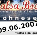Salsaboot Möhnesee 2007