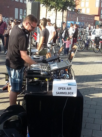 Salsa Open Air am Hafen Münster