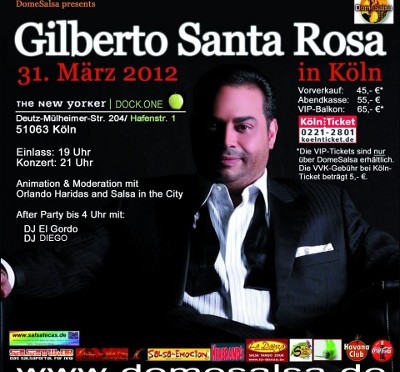 Gilberto Santa Rosa – Live in Köln