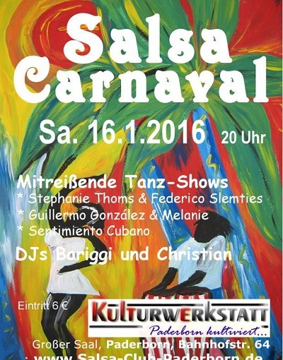 Salsa-Carnaval Paderborn 2016 in der ´Kulte´