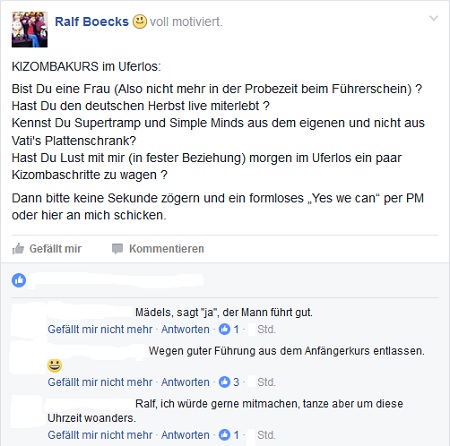 Uferlos Salsa Mittelparty